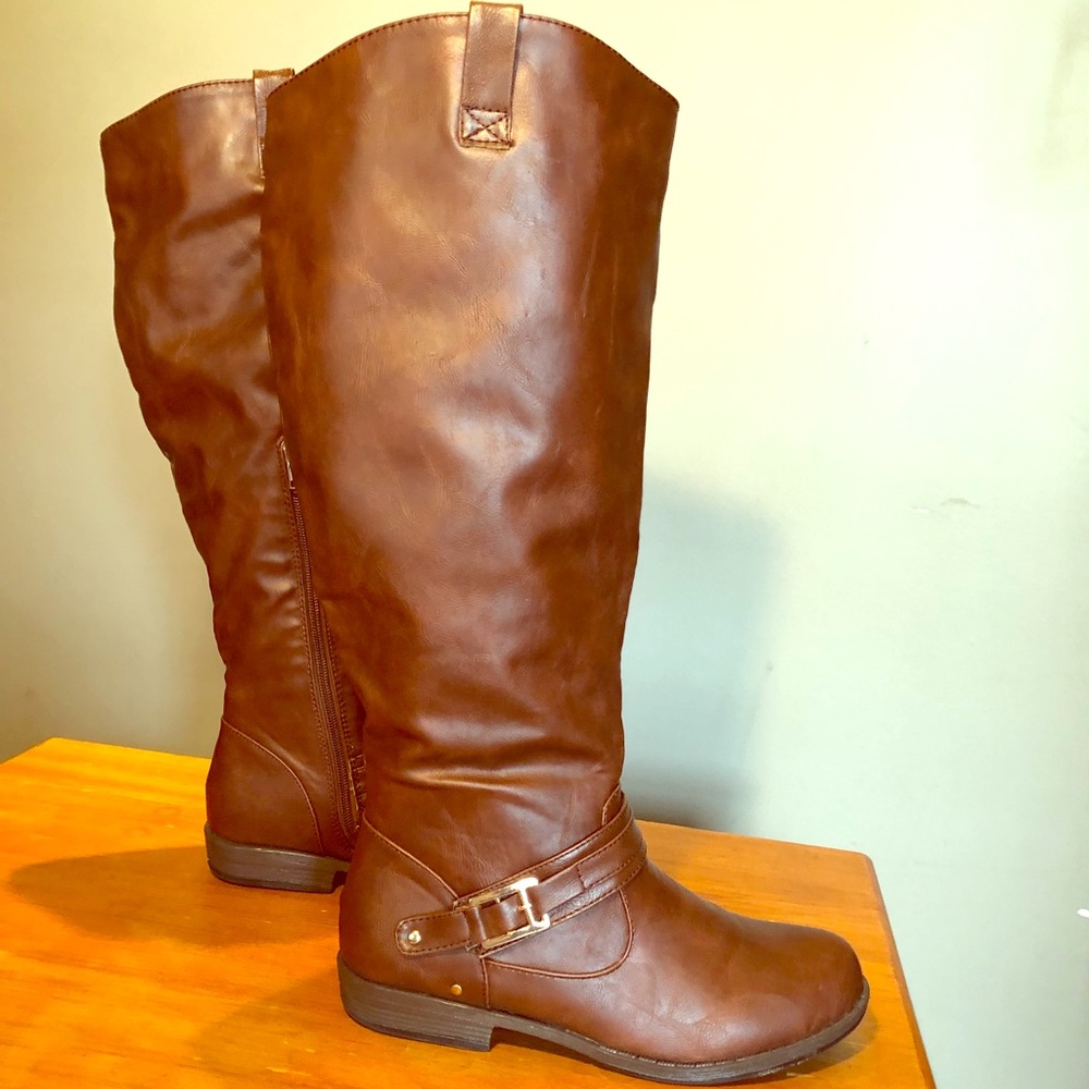 Kai Wide Calf Riding Boots